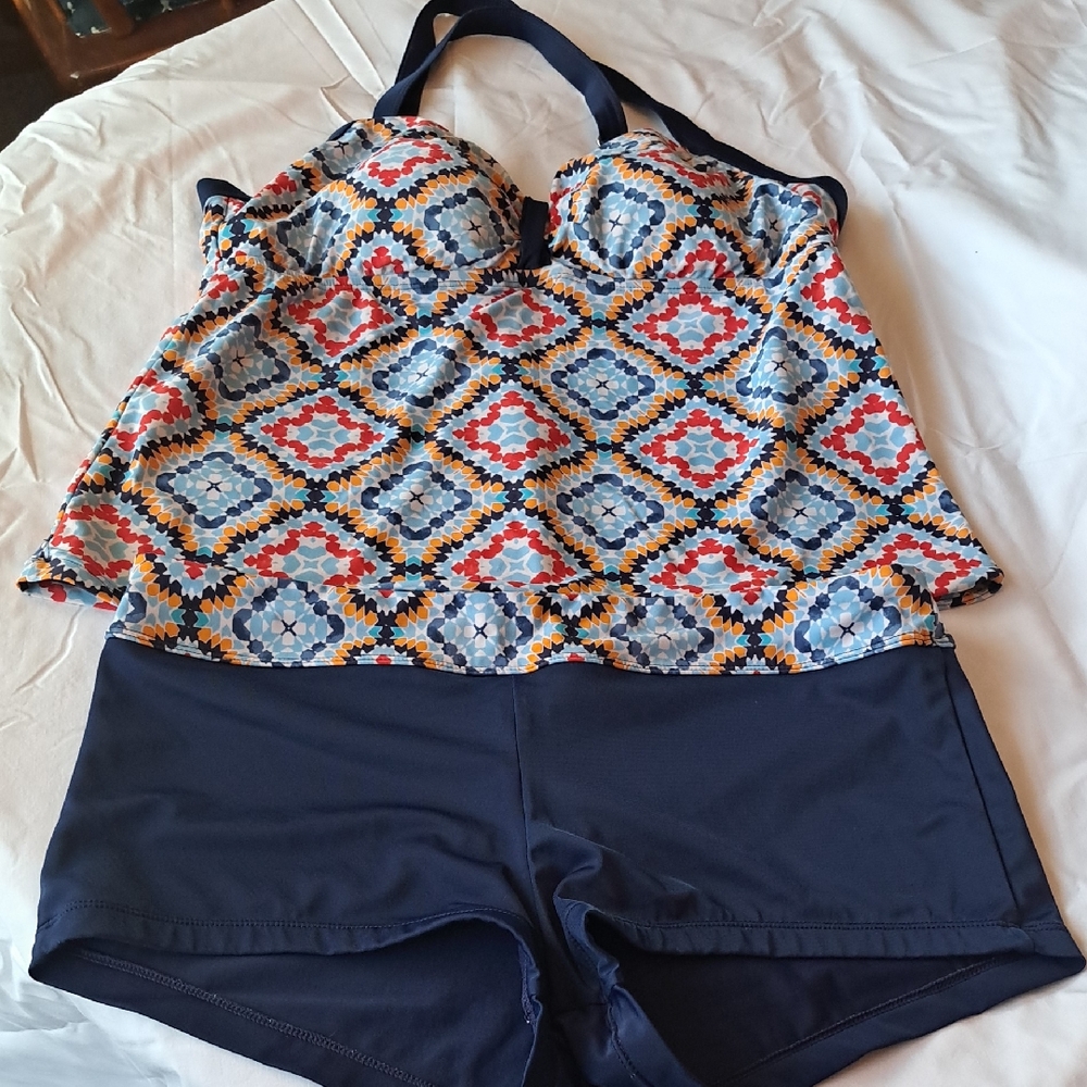 South Point Patterned Women's Swimwear Set
